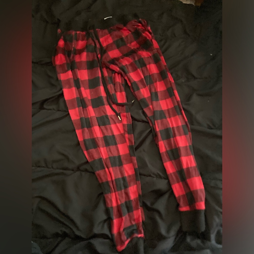 Large pj plaid pants